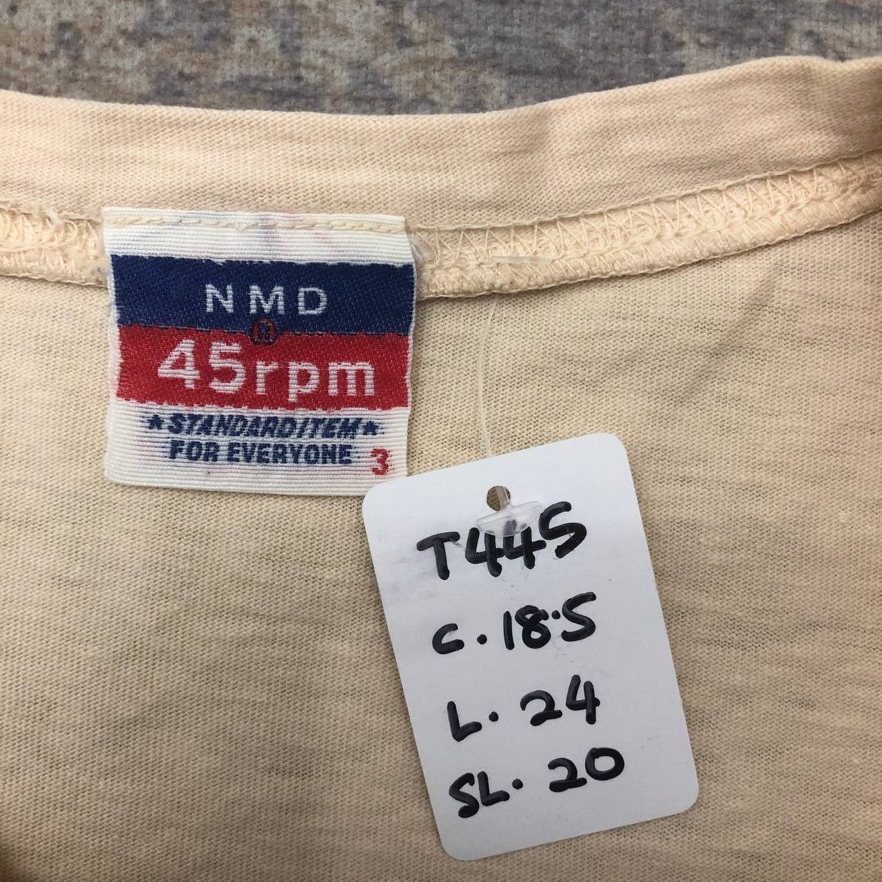 45rpm T445 VTG NMD 45RPM LONG SLEEVE TEE Size M / US 6-8 / IT 42-44 - 5 Thumbnail