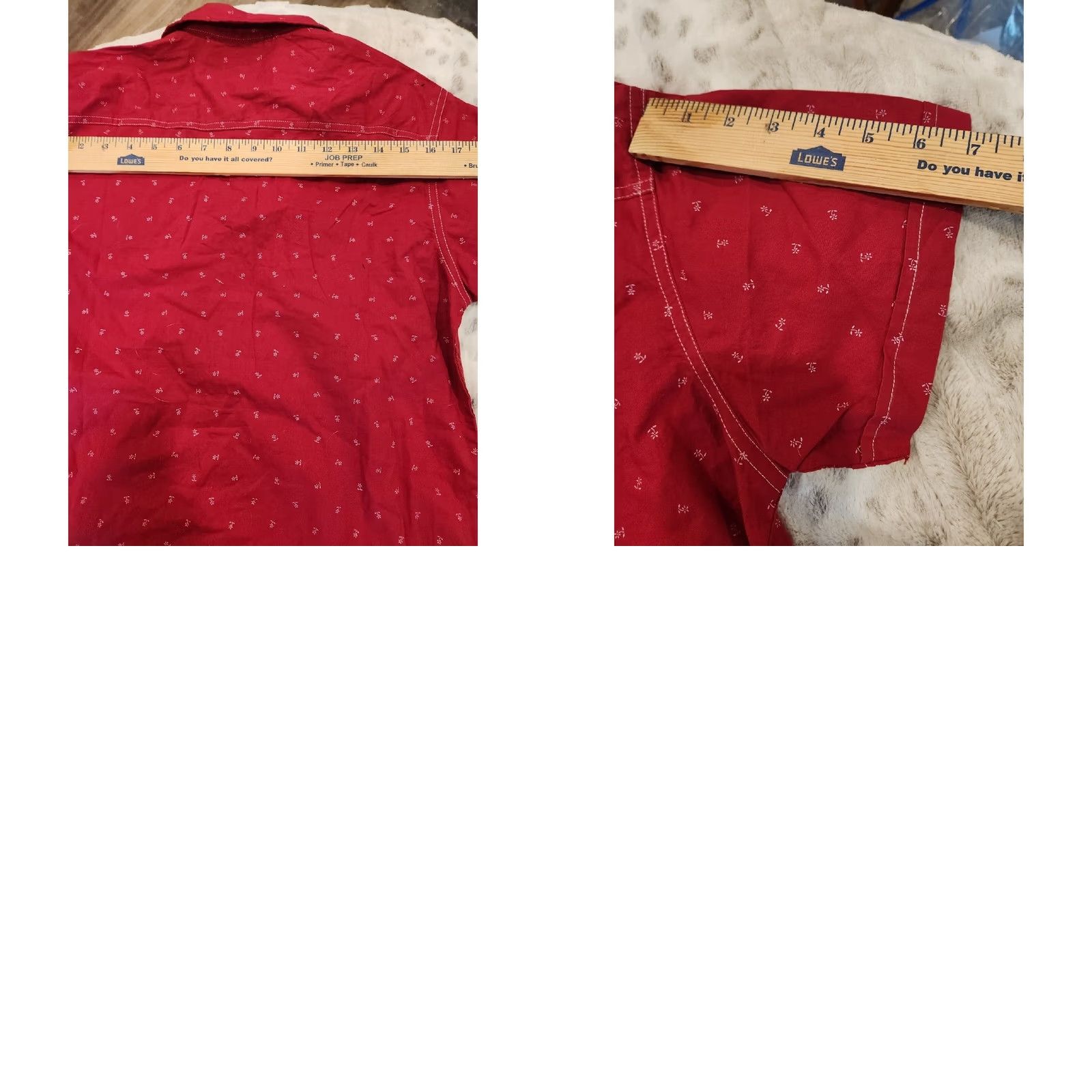 CO Drill Clothing Co Brooklyn NY Short Sleeve Button Shirt Red Anchor Print Small Size US S / EU 44-46 / 1 - 9 Thumbnail