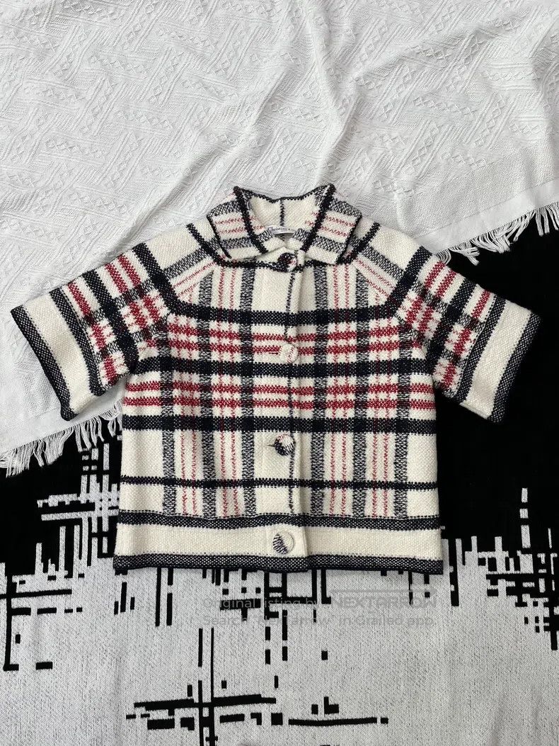 Dior Dior Red black and white plaid jacket Size XS / US 0-2 / IT 36-38 - 1 Thumbnail