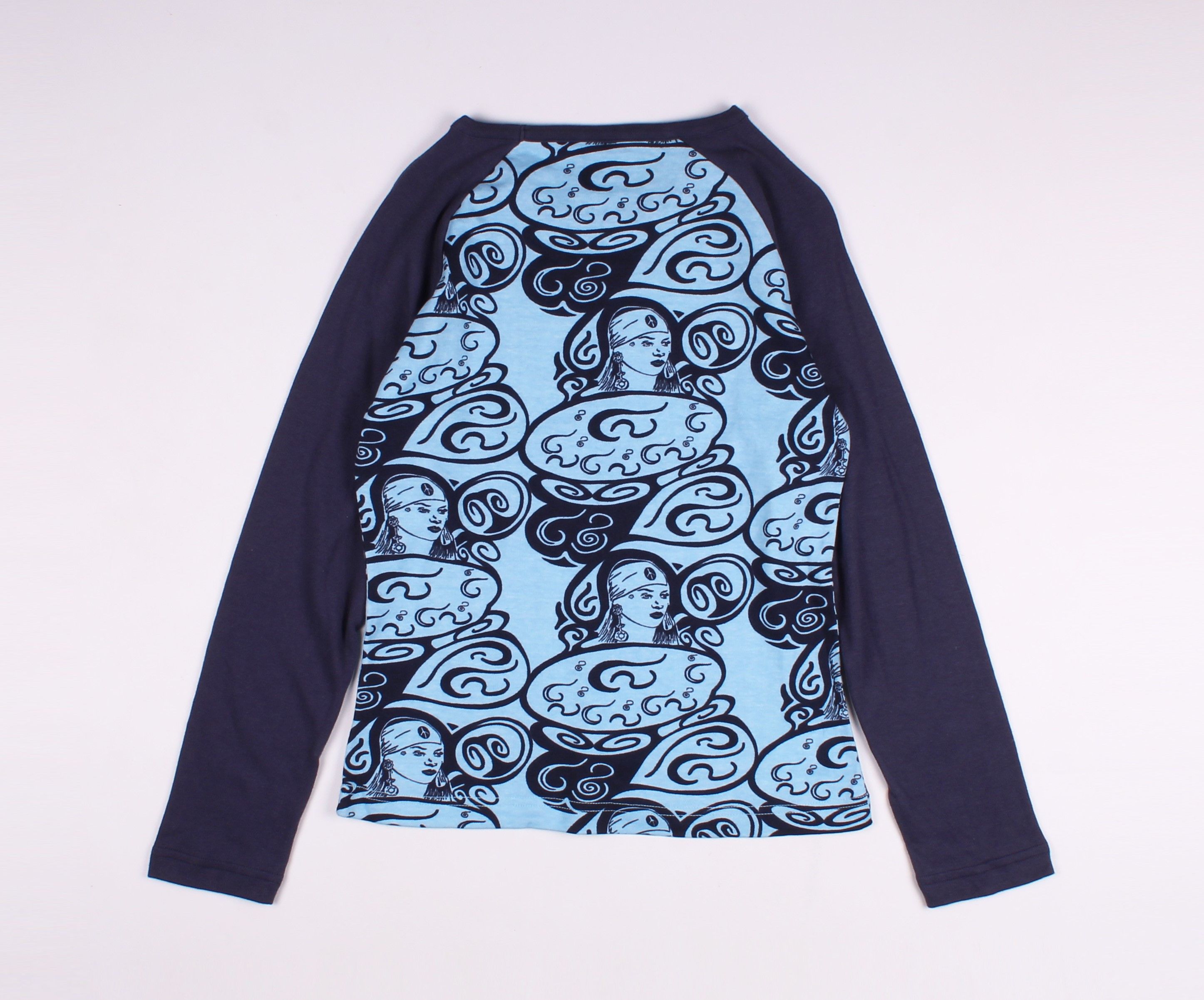 Girl Skateboards Vintage Y2K Printed Skater Long Sleeve Top Size S / US 4 / IT 40 - 5 Thumbnail