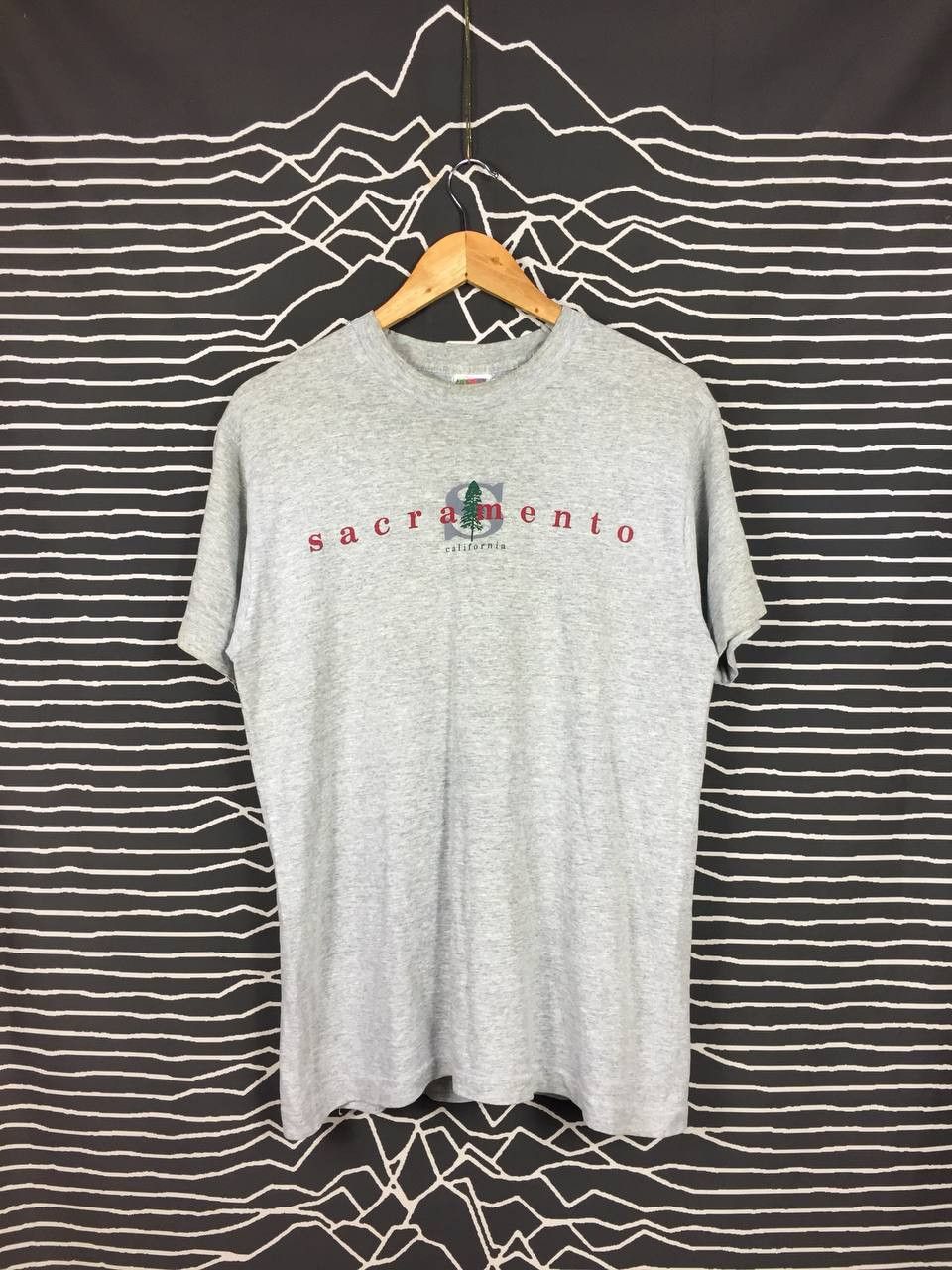 Fruit Of The Loom × Vintage Vtg 90s Sacramento California Single Stitch Tee Size M Size US M / EU 48-50 / 2 - 1 Thumbnail