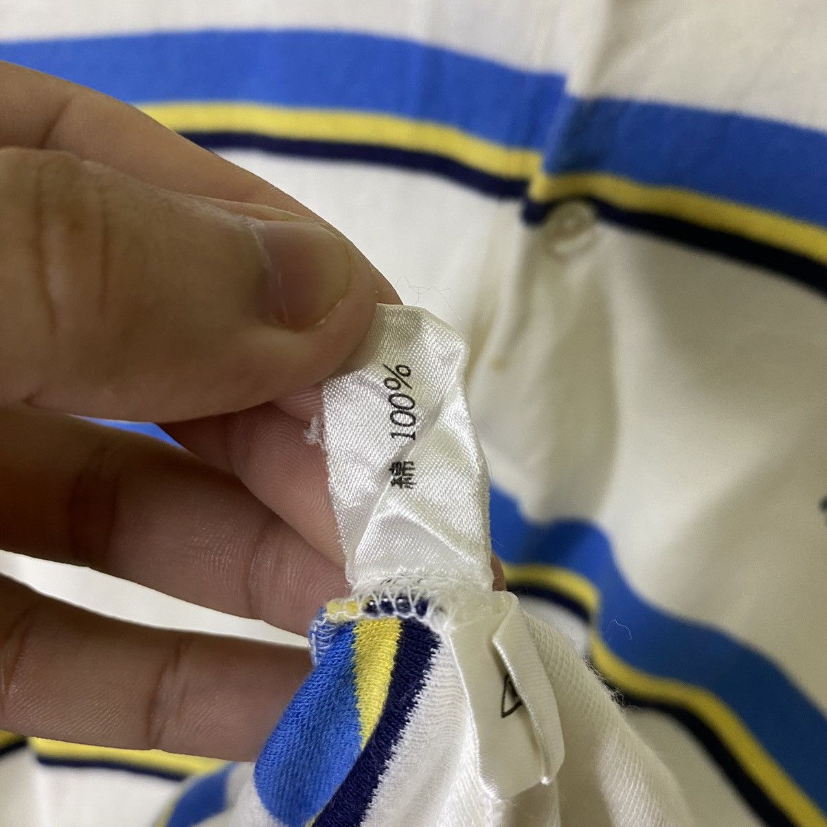 Polo Ralph Lauren Vintage Polo Ralph Lauren Stripes Polo Tee Size US XS / EU 42 / 0 - 6 Thumbnail