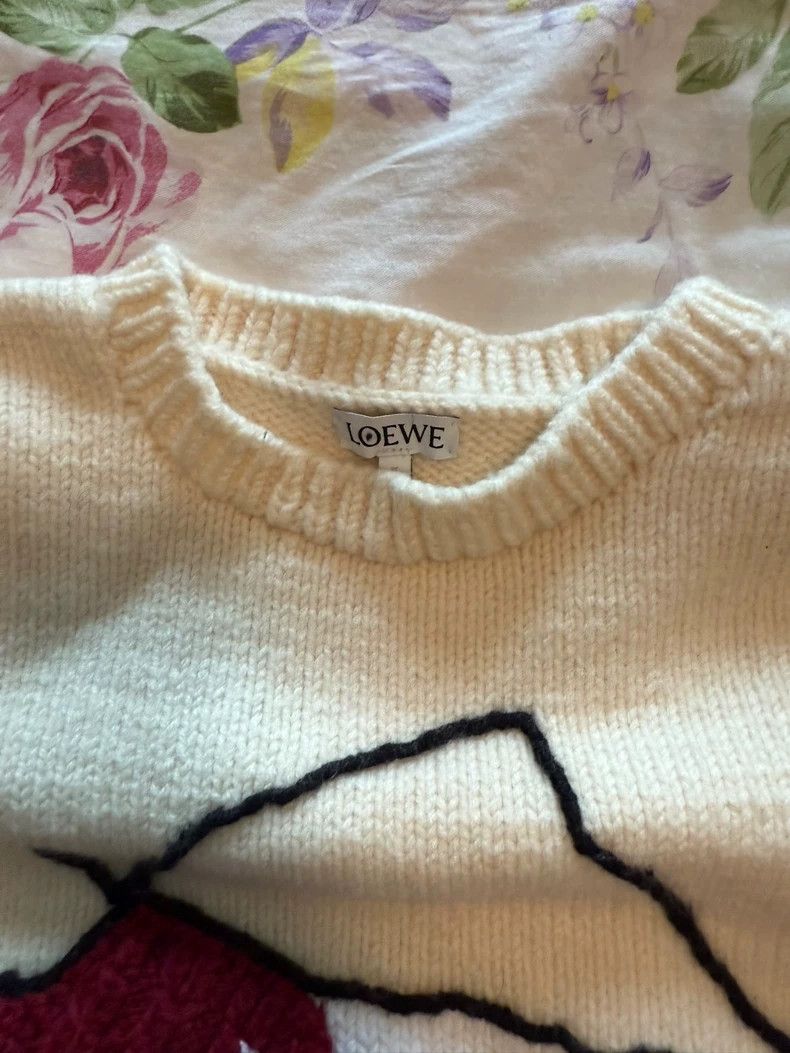 Loewe LOEWE Puppy pattern sweater Size M / US 6-8 / IT 42-44 - 3 Thumbnail