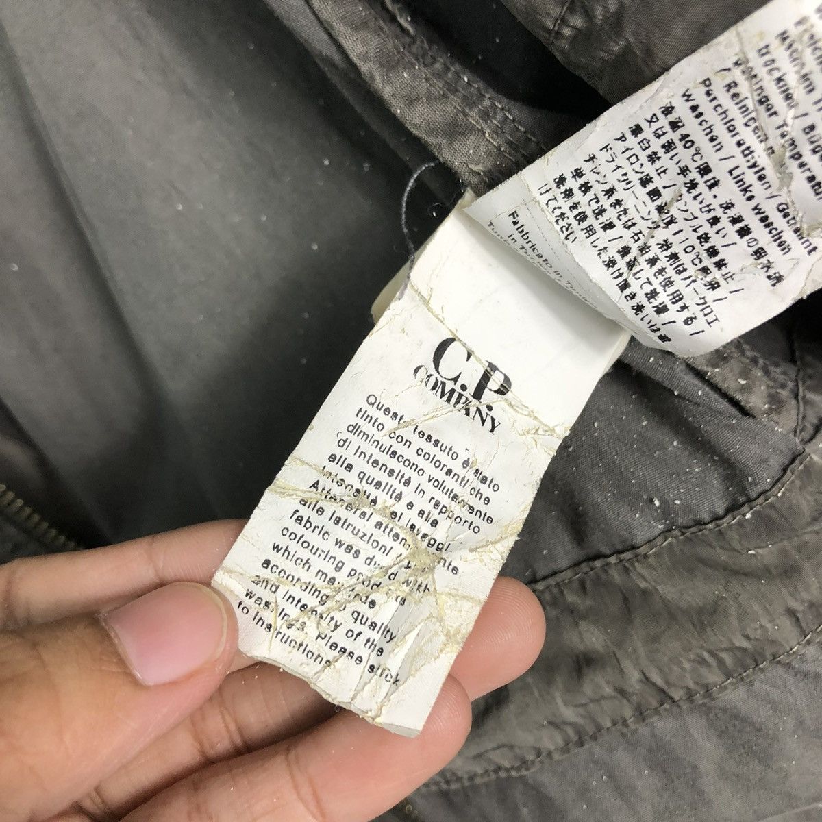 C.P. Company 🔥VINTAGE BIKER JACKET CP COMPANY MADE IN ITALY CARGO POCKET Size US L / EU 52-54 / 3 - 23 Thumbnail