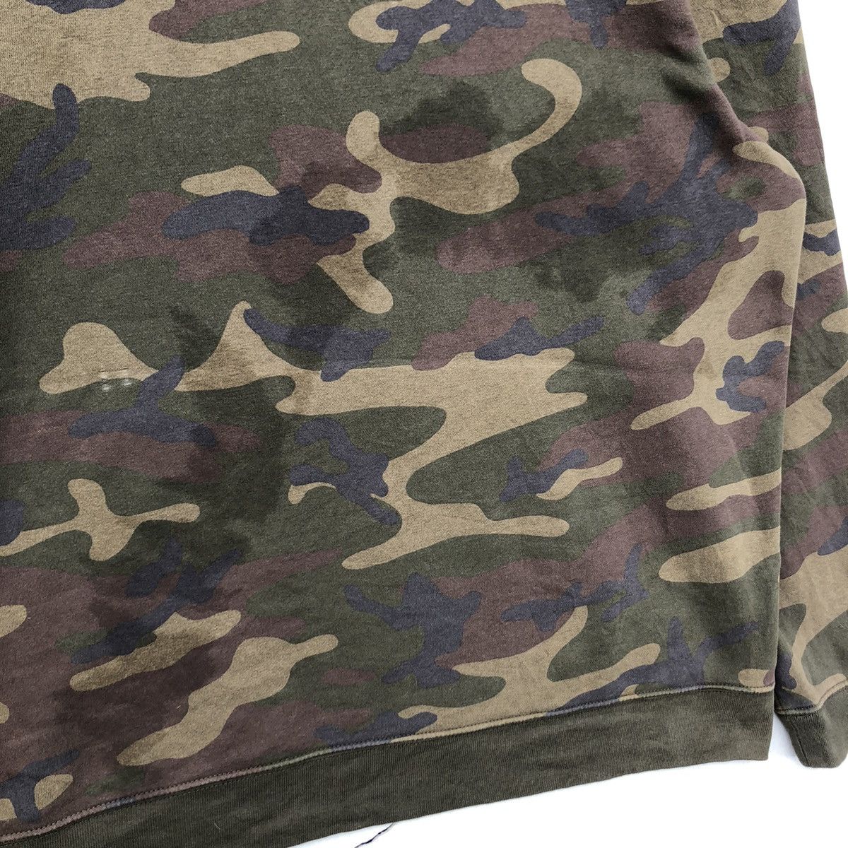 Gap RARE🔥 Vintage GAP Camo Hoodie Sweatshirts Spell Out Logo Size US XL / EU 56 / 4 - 8 Thumbnail