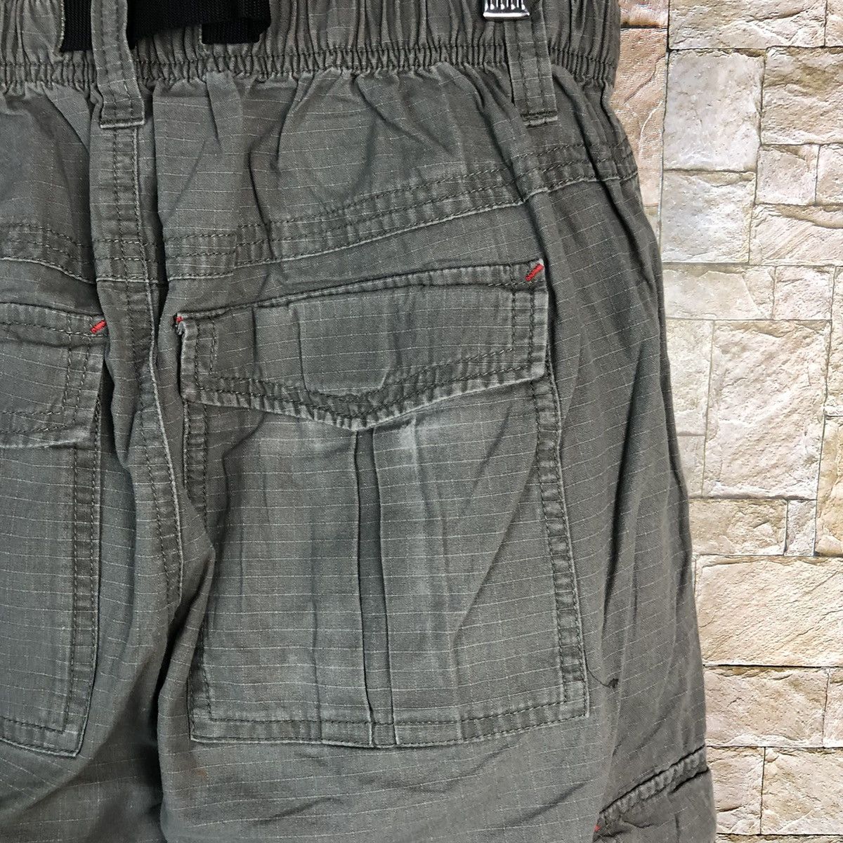 Japanese Brand Freude Grey utility tactical Cargo Multipocket Pants #A651 Size US 30 / EU 46 - 20 Thumbnail