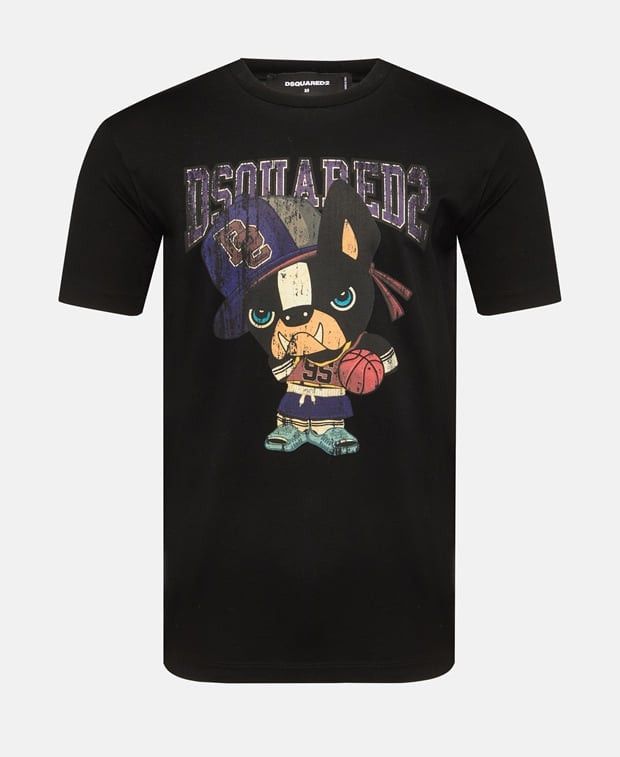 Dsquared2 Dsquared2 bad kitty black t-shirt | Grailed