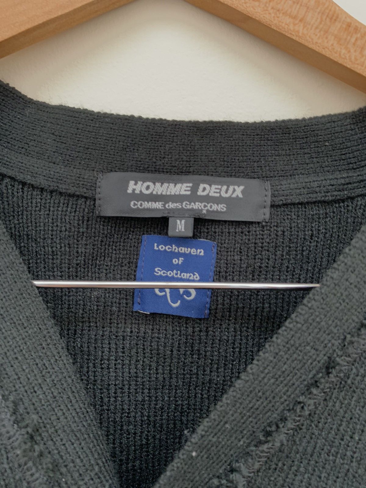 Comme des Garçons Homme Deux X Lochaven cardigan