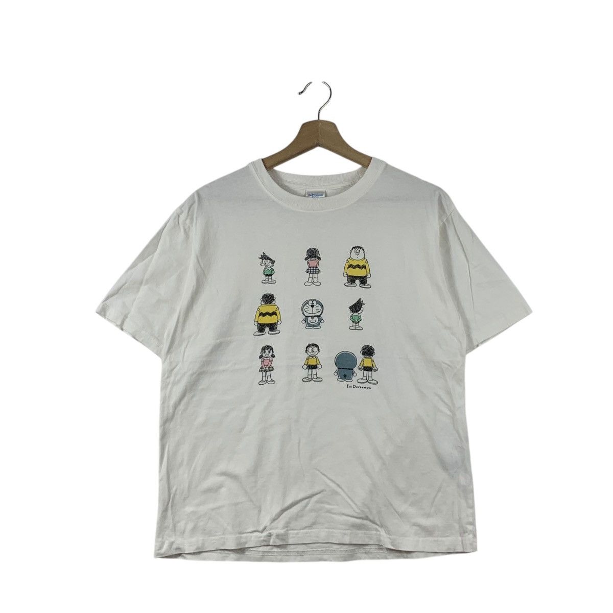 Vintage I’M DORAEMON NOBITA & FRIENDS Movie AnimeTee Shirt Top Size L / US 10 / IT 46 - 1 Thumbnail