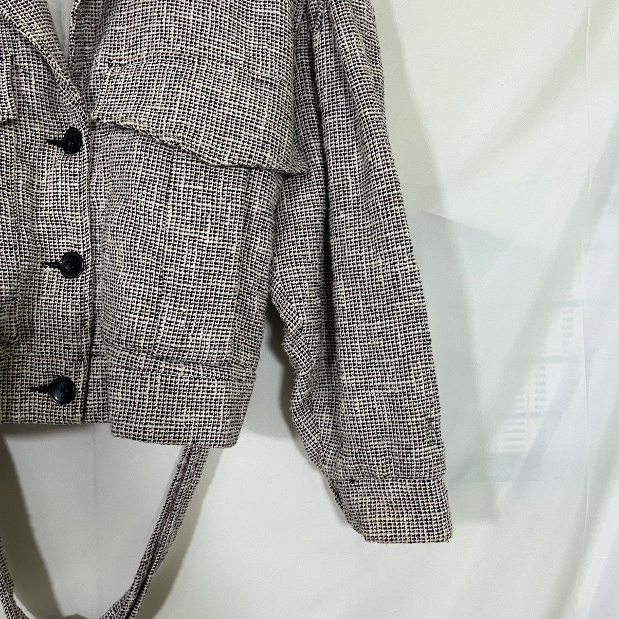 Zara ZARA CROPPED BOMBER STYLE JACKET Size M / US 6-8 / IT 42-44 - 3 Thumbnail