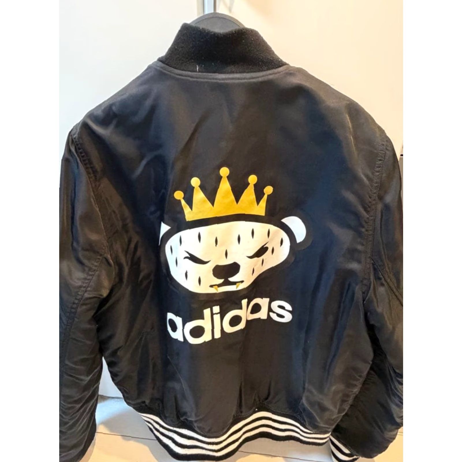 Adidas adidas NiGO Collab Bomber Jacket Men M Black Size US M / EU 48-50 / 2 - 2 Thumbnail