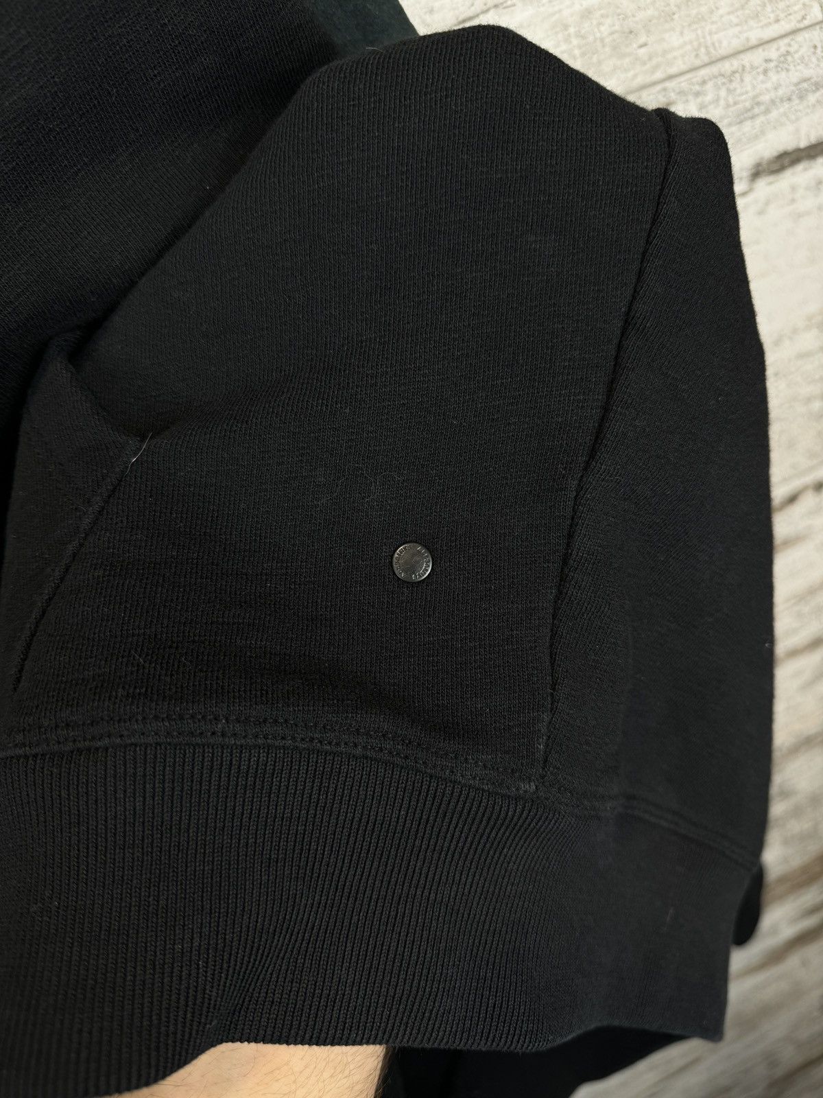 Allsaints Mens AllSaints CRANIS ZIP HOODY black jacket pullover Size US M / EU 48-50 / 2 - 11 Thumbnail
