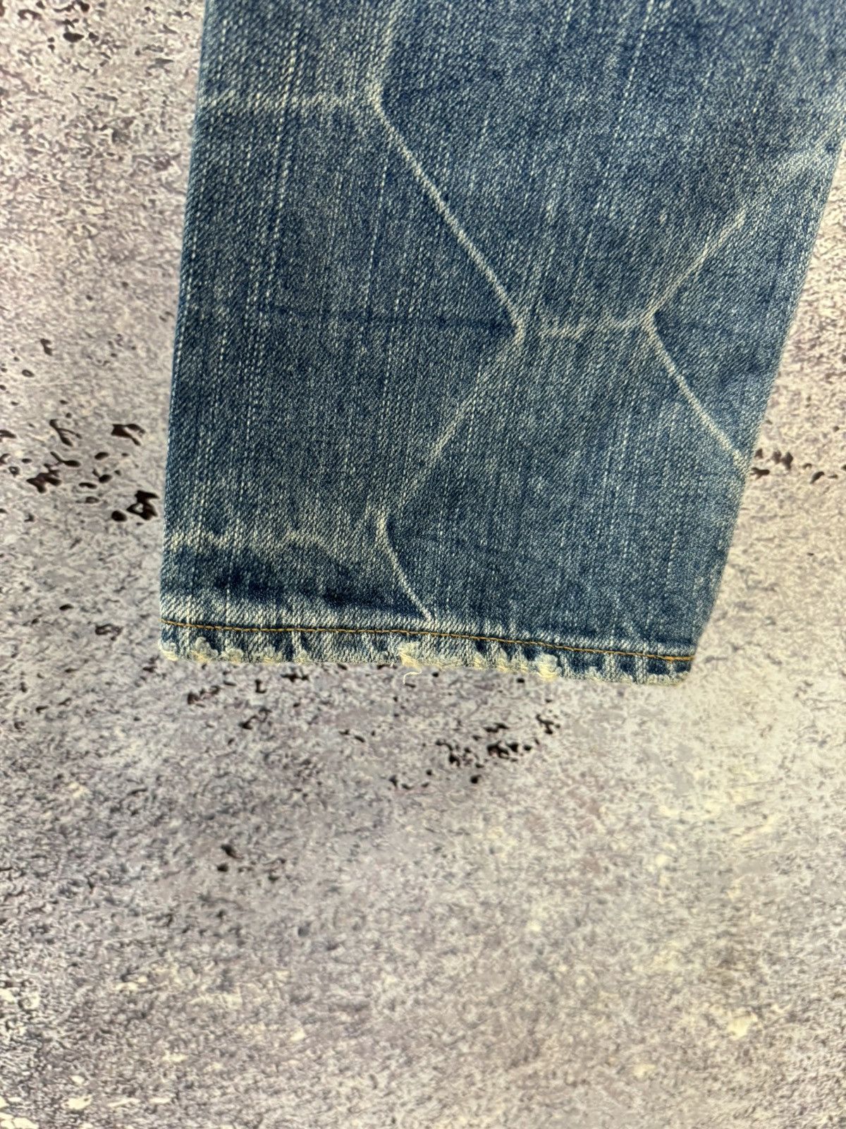 Japanese Brand × Prps × Vintage PRPS JAPAN VINTAGE PURPLE LABEL IMPALA JEANS 30 Distressed Size 30" / US 8 / IT 44 - 16 Thumbnail