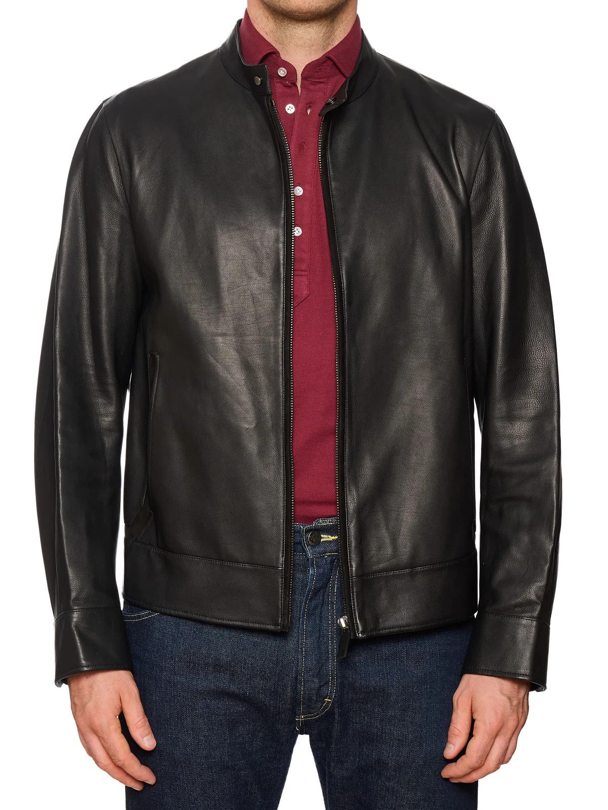 Berluti BERLUTI Paris Black Napa leather Calfskin Leather Jacket Size US M / EU 48-50 / 2 - 3 Thumbnail