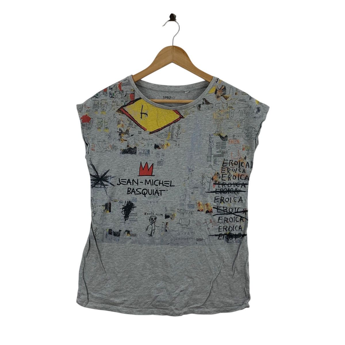 Uniqlo JEAN MICHEL BASQUIAT x UNIQLO Eroica Artwork Tee Shirt Top Size M / US 6-8 / IT 42-44 - 3 Thumbnail