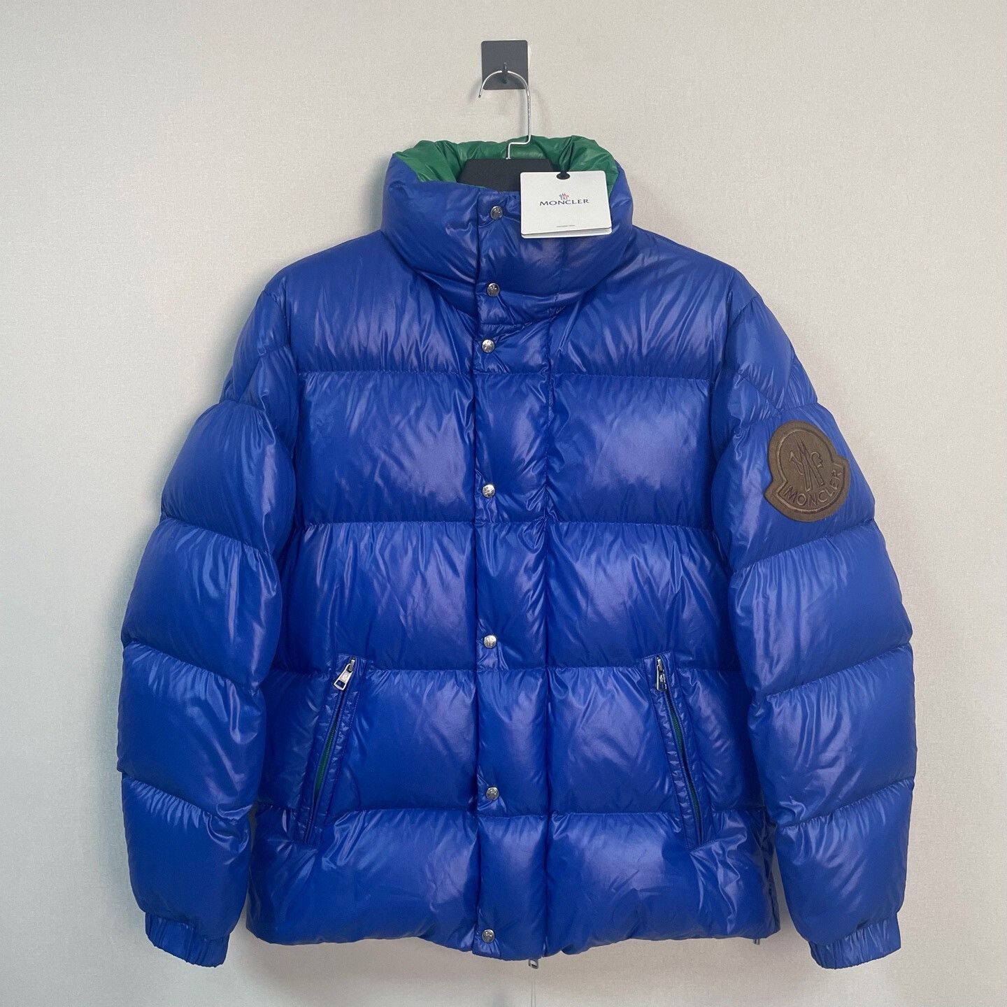 moncler dervaux logo down jacket size 3