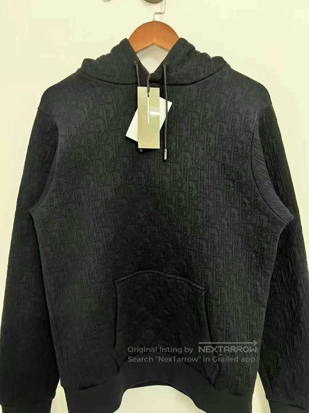 Dior dior black logo hoodie with tag. Size S / US 4 / IT 40 - 2 Thumbnail