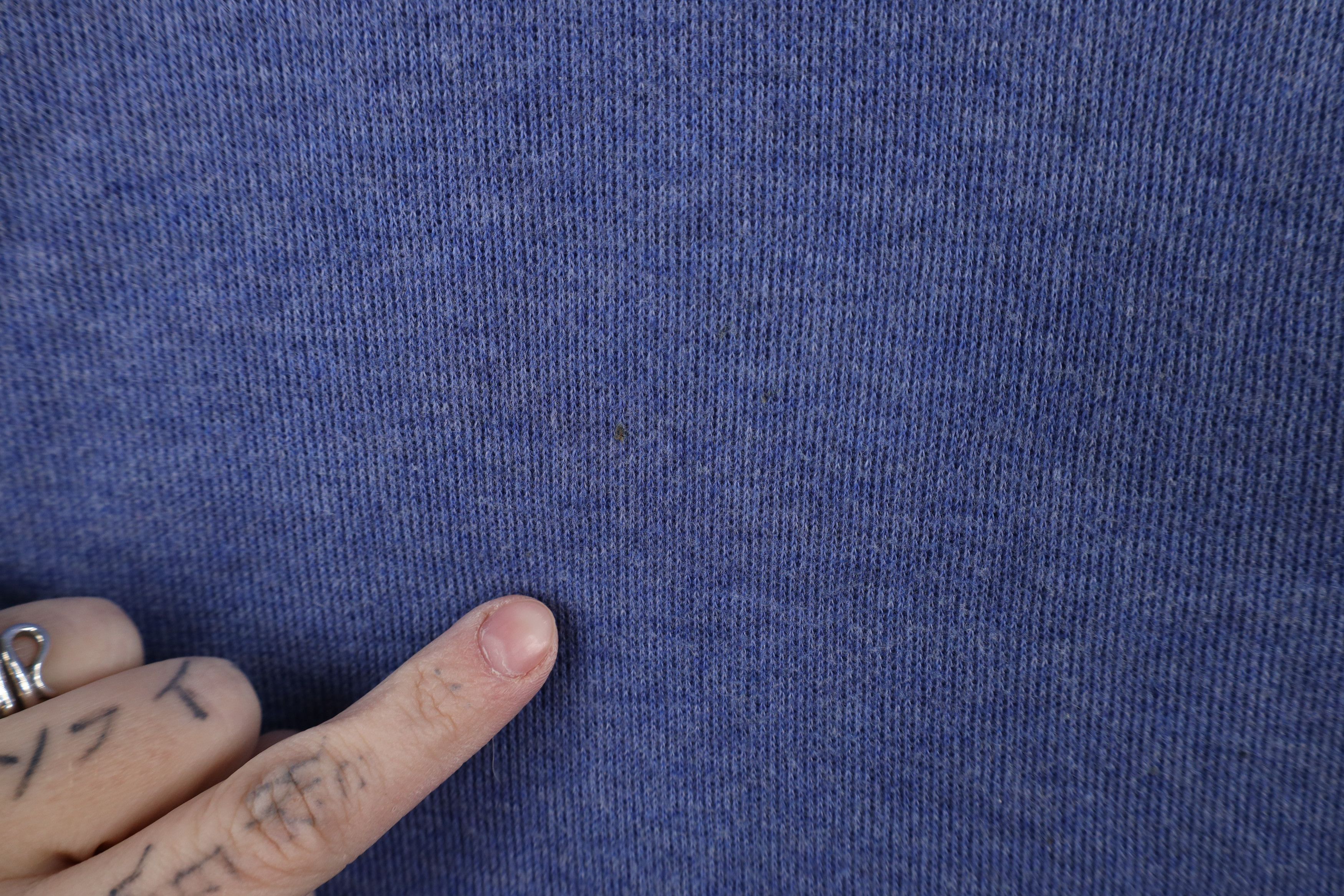 Ralph Lauren × Vintage Vintage Ralph Lauren Rib Ribbed Knit Half Zip Sweater Blue Size US L / EU 52-54 / 3 - 5 Thumbnail