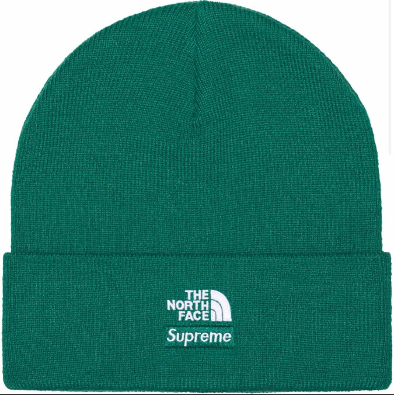 Supreme × The North Face NWT Supreme x The North Face Beanie (FW24) GREEN Size ONE SIZE - 2 Thumbnail
