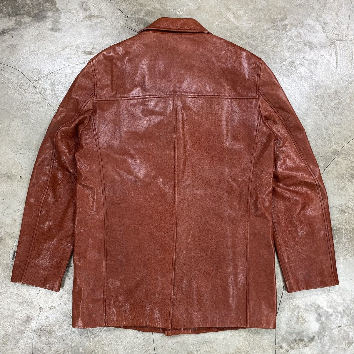 Kenzo Vintage Homme Goat Leather Jacket Size US L / EU 52-54 / 3 - 7 Thumbnail