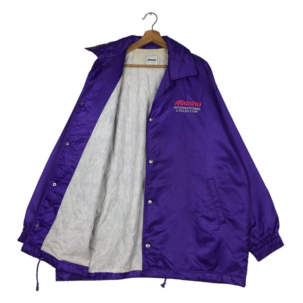 Japanese Brand 🔥Vintage Sportswear Snap Jacket Mizuno Tennis Collections Size US L / EU 52-54 / 3 - 11 Thumbnail