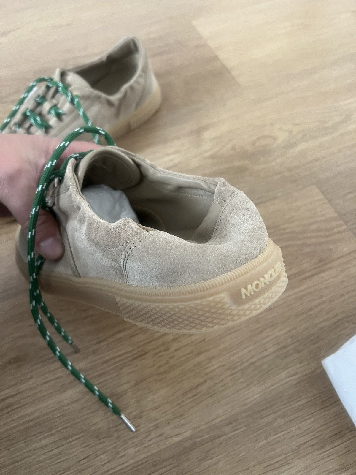 Moncler Vera Leisure Suede Trainers Size US 11 / EU 44 - 4 Thumbnail