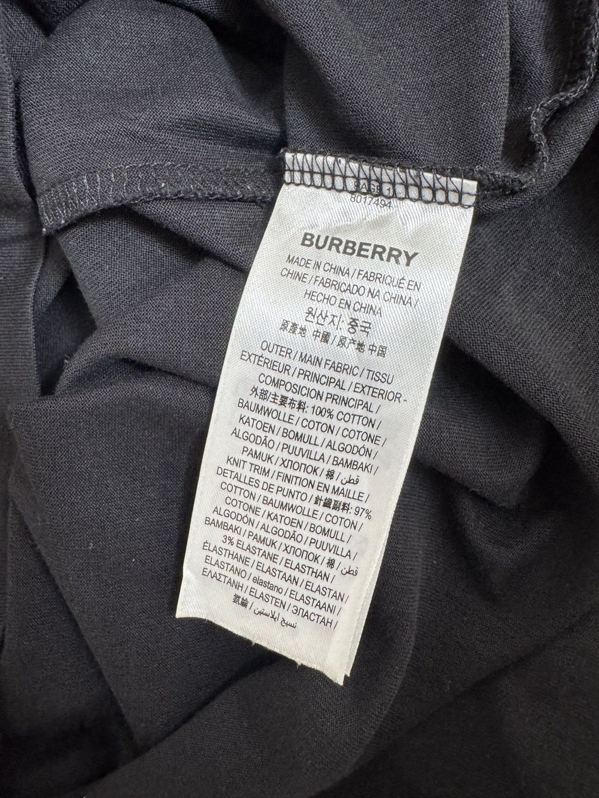Burberry BURBERY LOGO T SHIRT Size US M / EU 48-50 / 2 - 5 Thumbnail