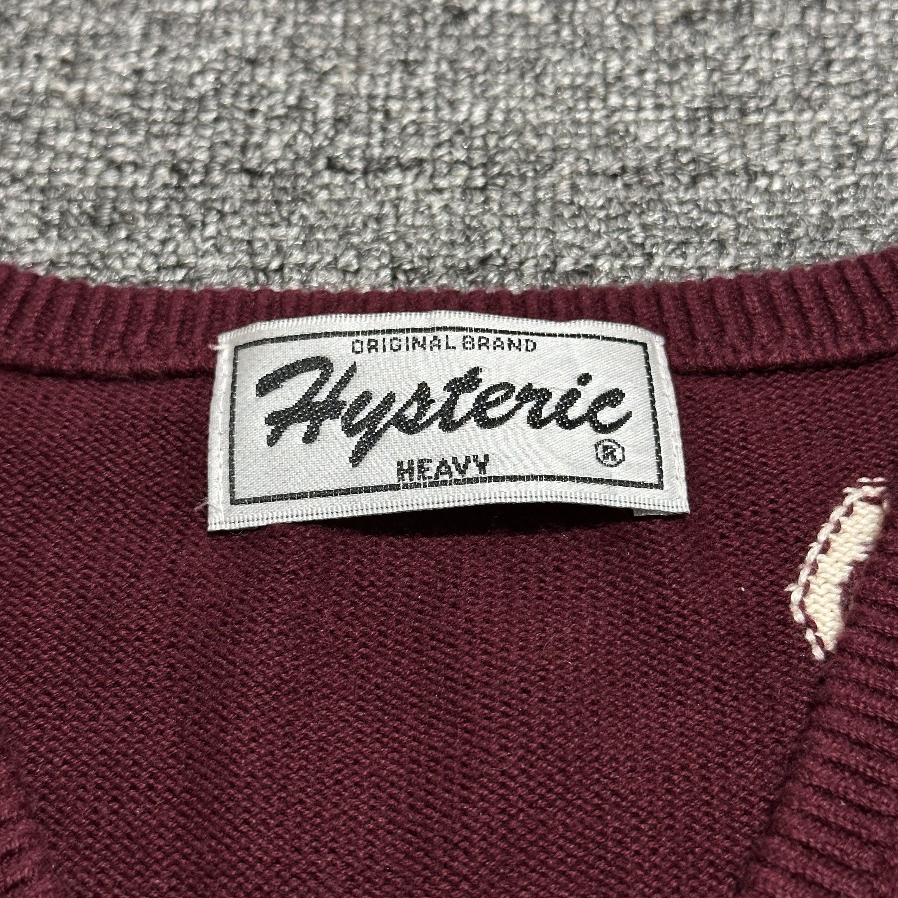 Hysteric Glamour Hysteric Glamour Vest Knitwear Size US S / EU 44-46 / 1 - 6 Thumbnail