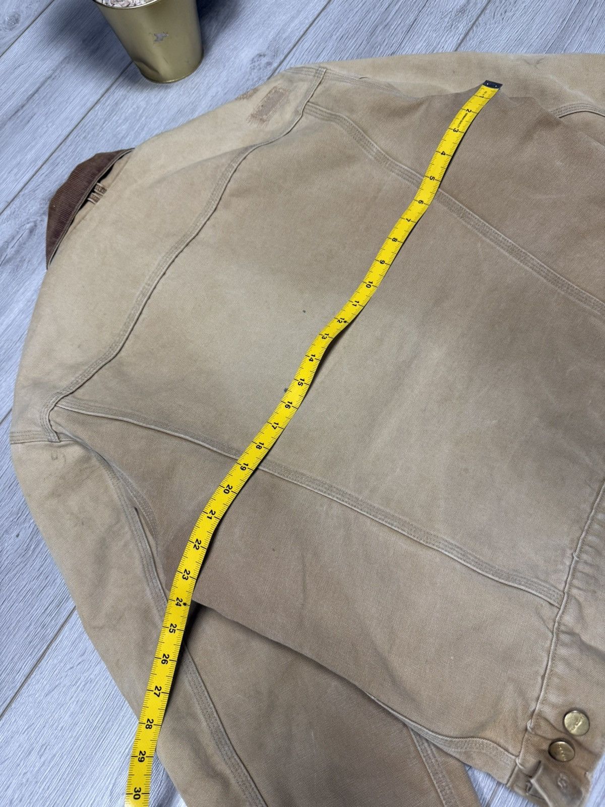 Carhartt Carhartt detroit vintage distressed jacket buttons Size US XL / EU 56 / 4 - 15 Thumbnail