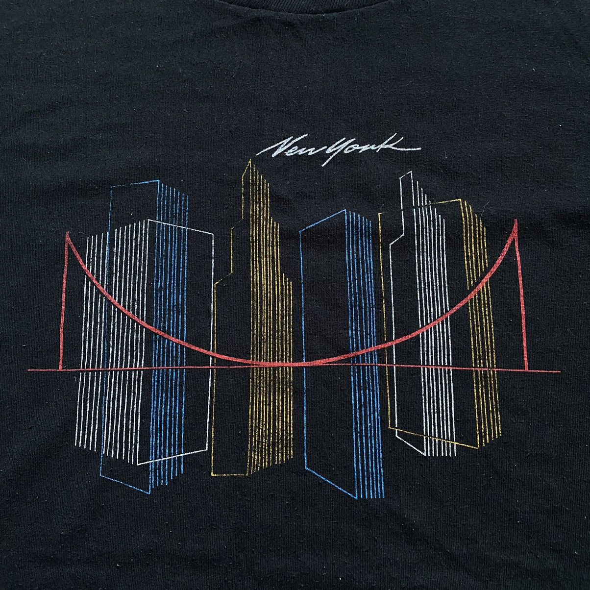Russell Athletic VINTAGE NEW YORK TOWNS TEE Size US L / EU 52-54 / 3 - 2 Thumbnail