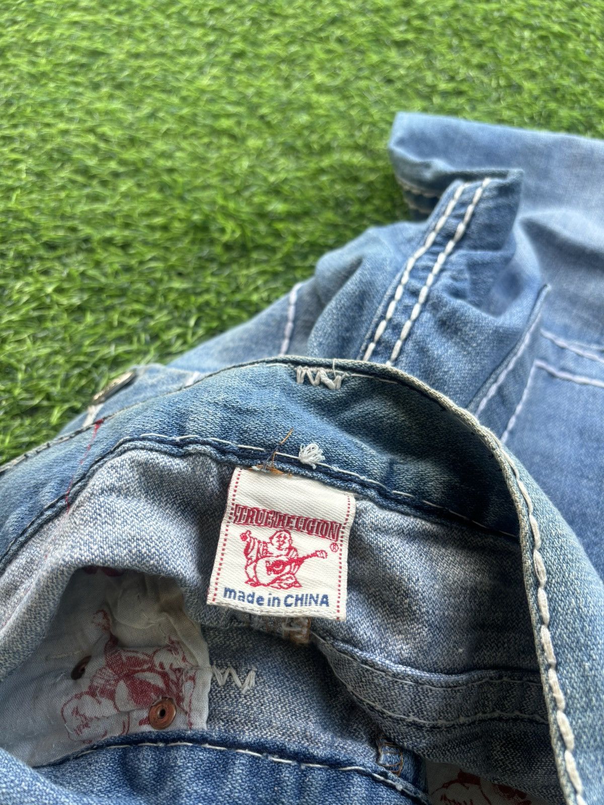 Hysteric Glamour Y2k True Religion bootcut Jeans Size US 32 / EU 48 - 9 Thumbnail