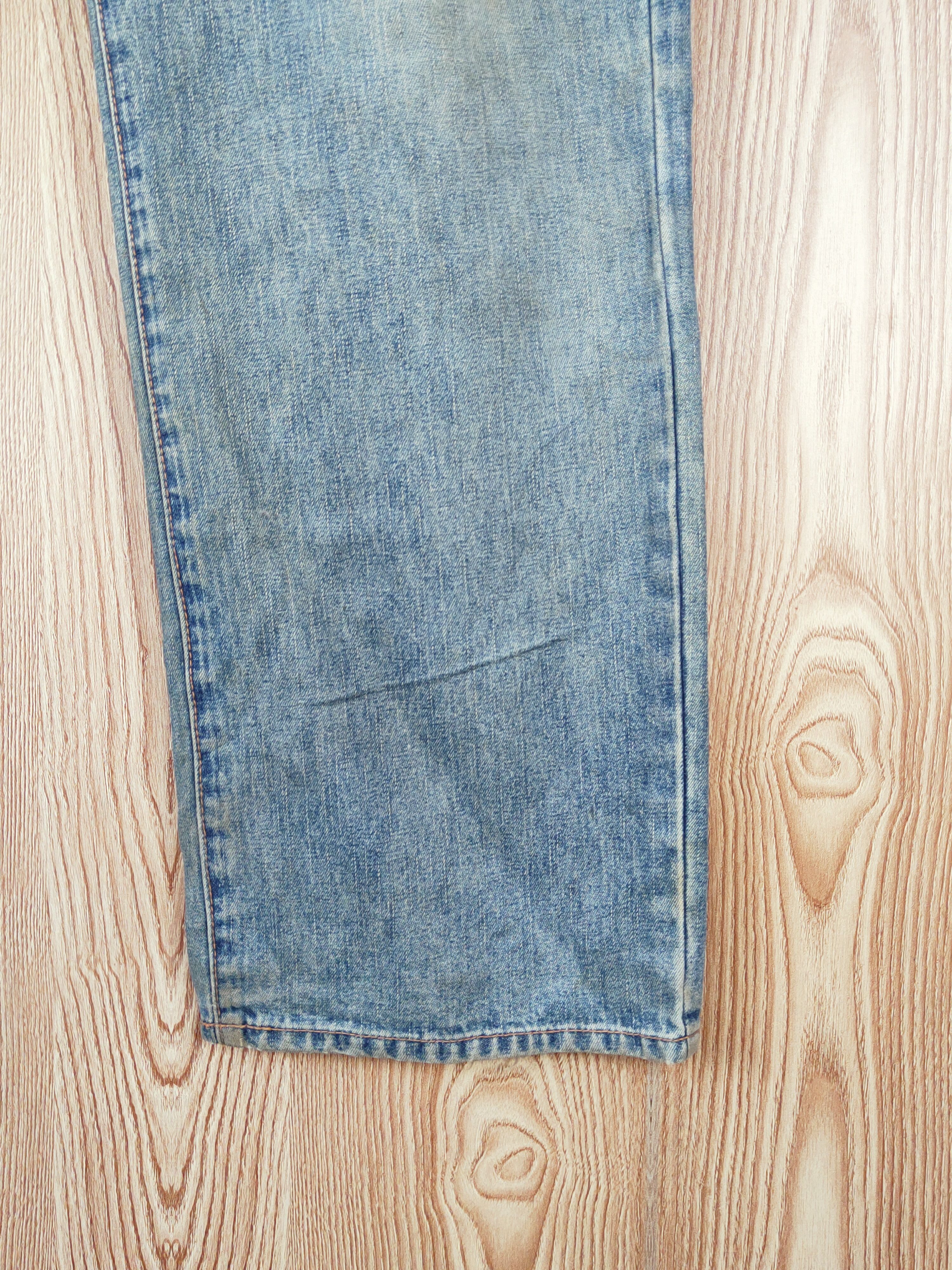 Japanese Brand B.C Factory Blue Faded Distressed Ripped Jeans #W936 Size US 36 / EU 52 - 6 Thumbnail