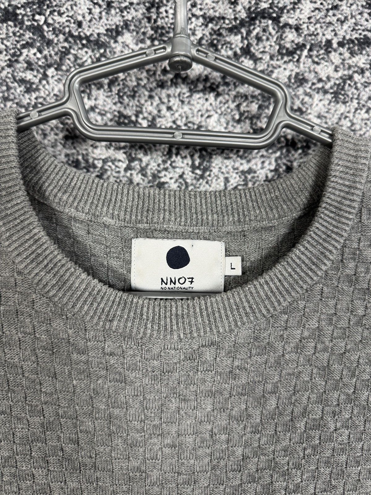 NN07 NN07 Long Sleeve Pullover Cotton Sweater Gray Size L Size US L / EU 52-54 / 3 - 8 Thumbnail
