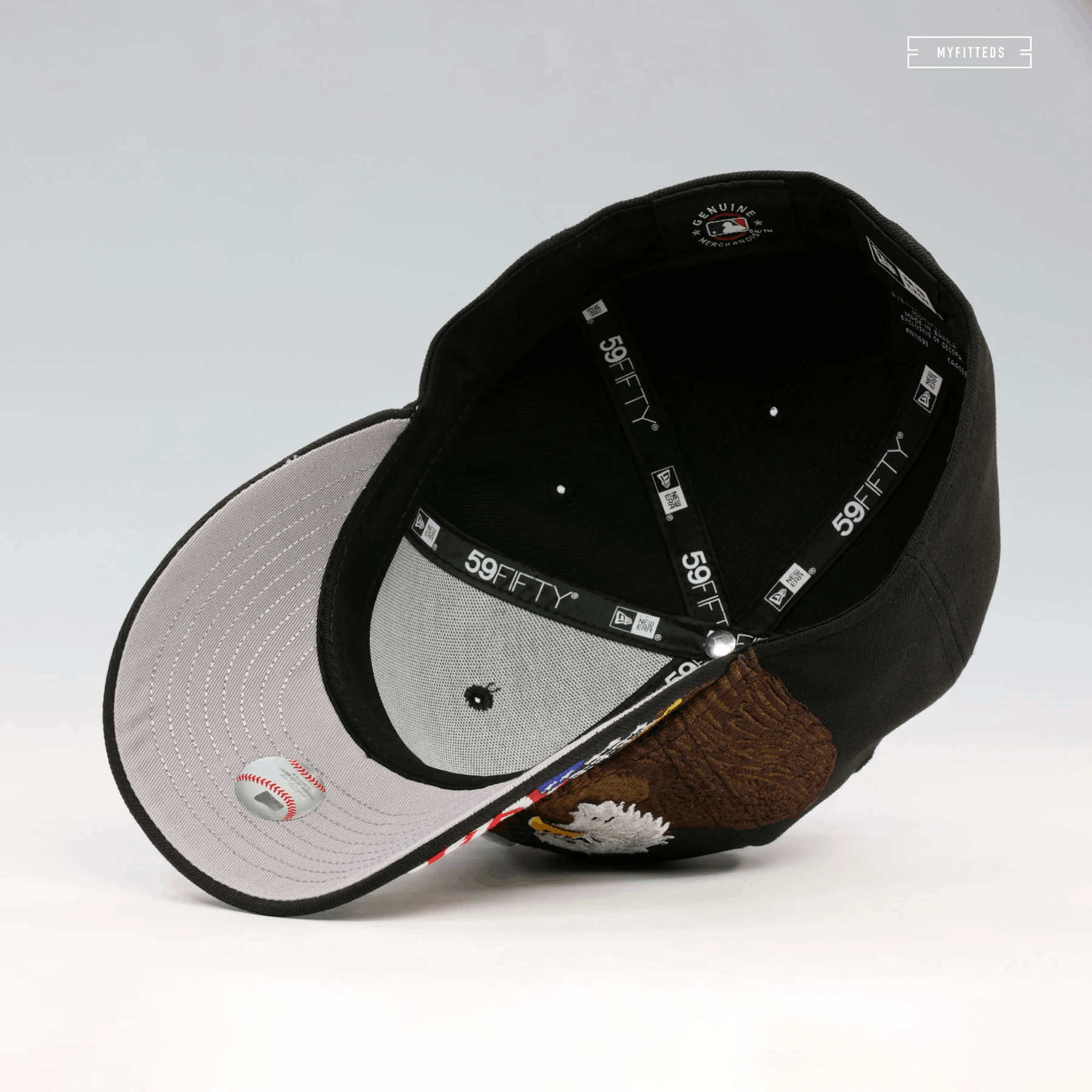 MLB × New Era × Supreme SIZE 8 NEW YORK YANKEES BALD EAGLE NEW ERA FITTED CAP Size ONE SIZE - 6 Thumbnail