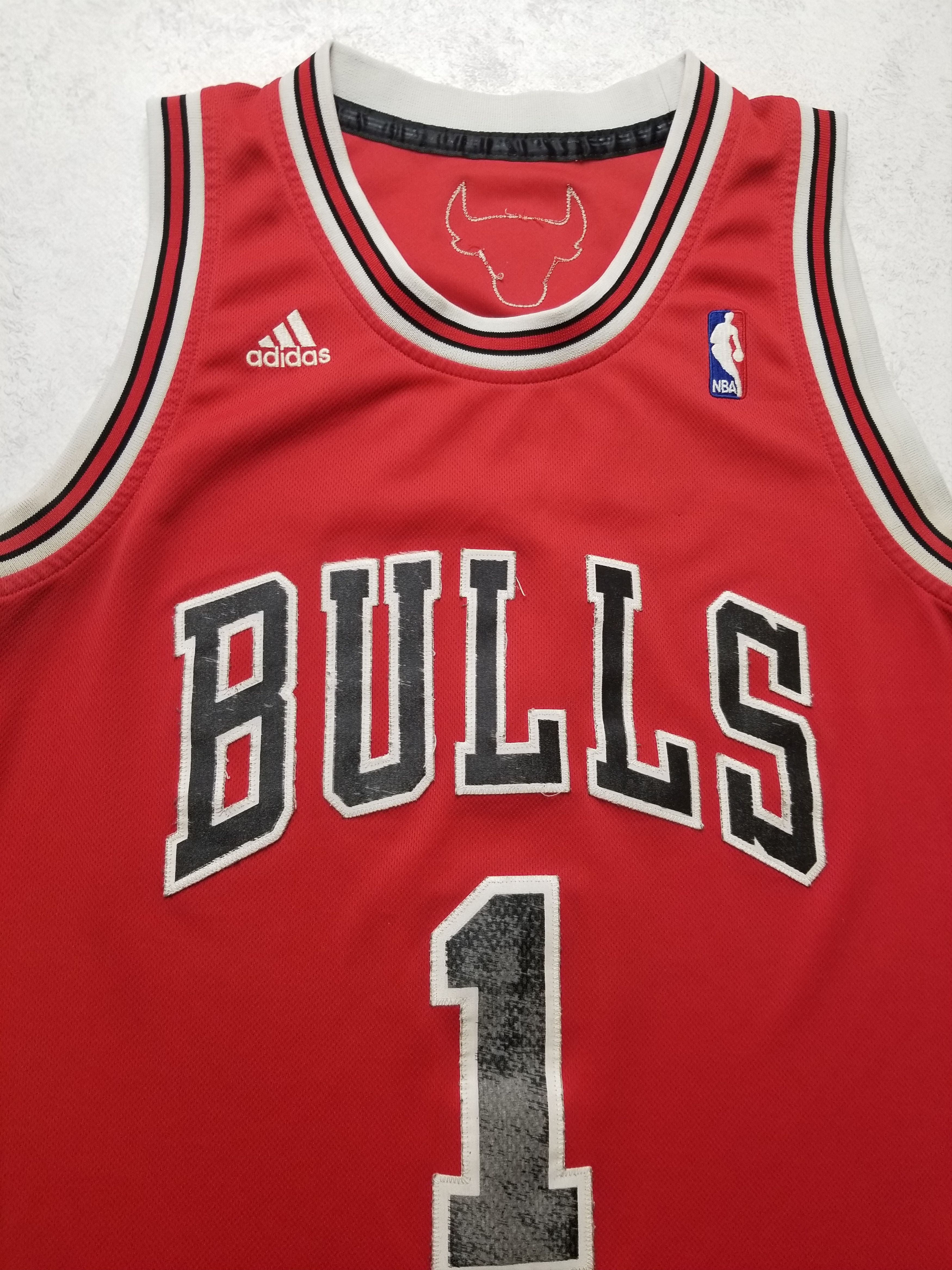 Adidas Adidas Authentics Derrick Rose Chicago Bulls Stitched Jersey Size US S / EU 44-46 / 1 - 18 Thumbnail