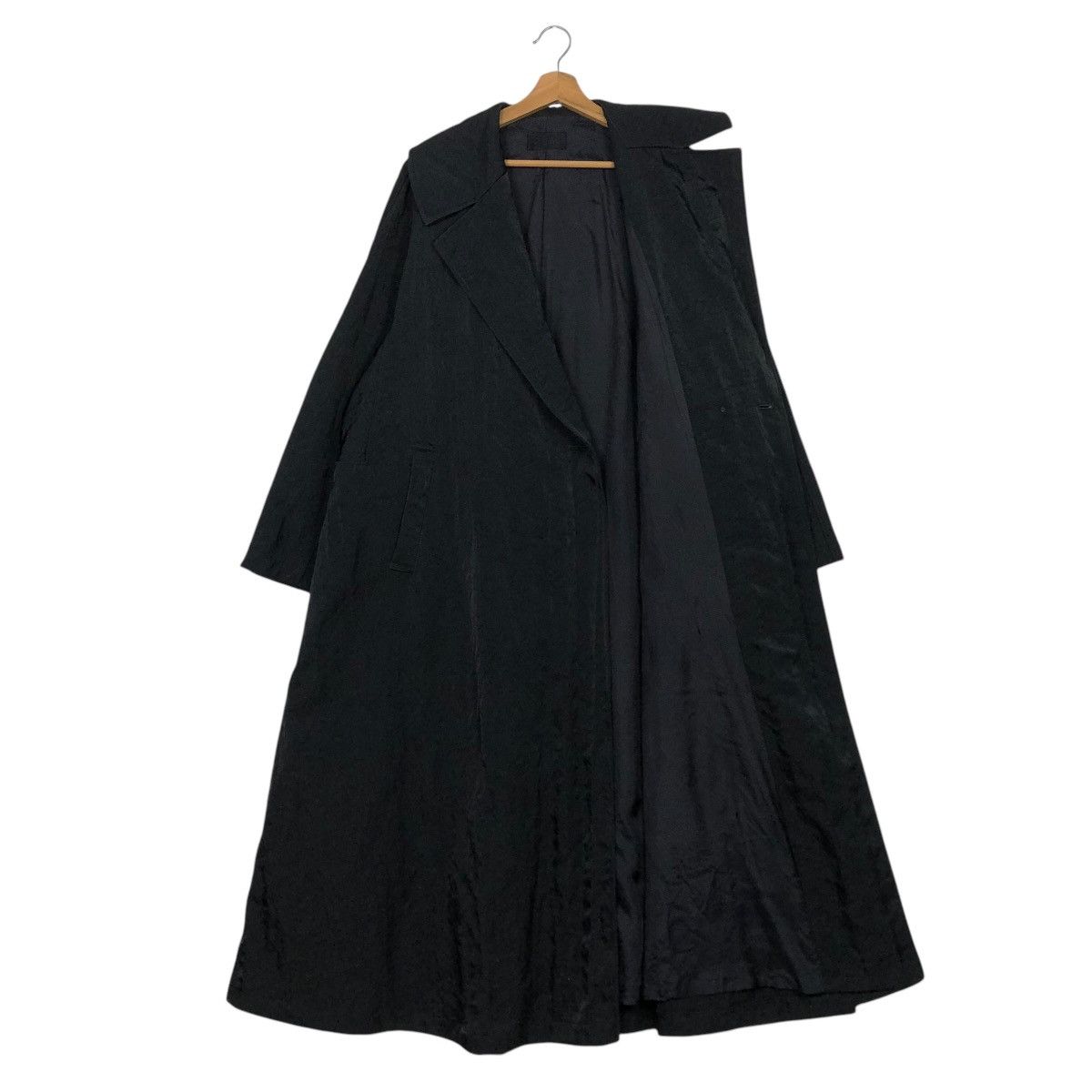 Japanese Brand 🔥ROCH BLACK LONG JACKET OVERSIZED HOMMA JAPAN ISSEY MIYAKE Size US M / EU 48-50 / 2 - 10 Thumbnail