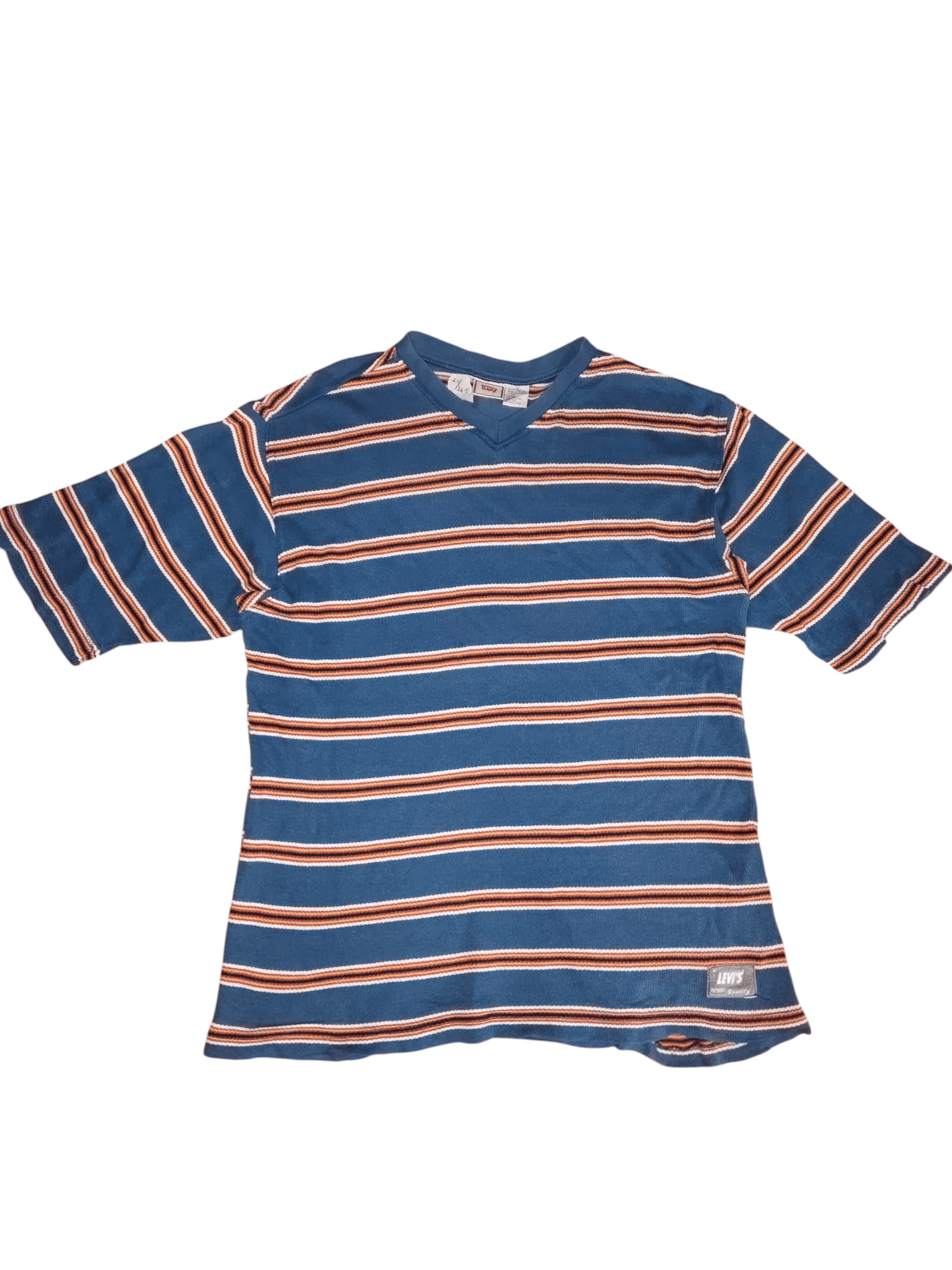 Levi's Vintage 2000's Levis Stripes Tee Size US M / EU 48-50 / 2 - 1 Thumbnail