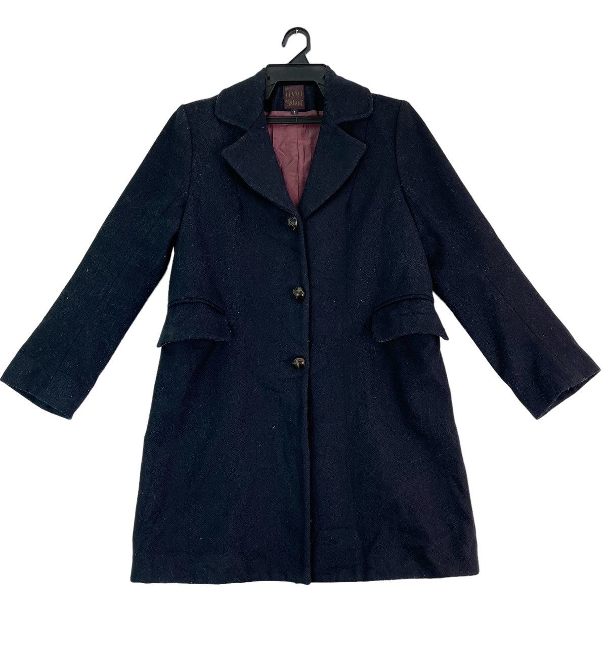 Isabel Marant Vtg 90s Isabel Marant double pocket wool coat Size S / US 4 / IT 40 - 1 Thumbnail