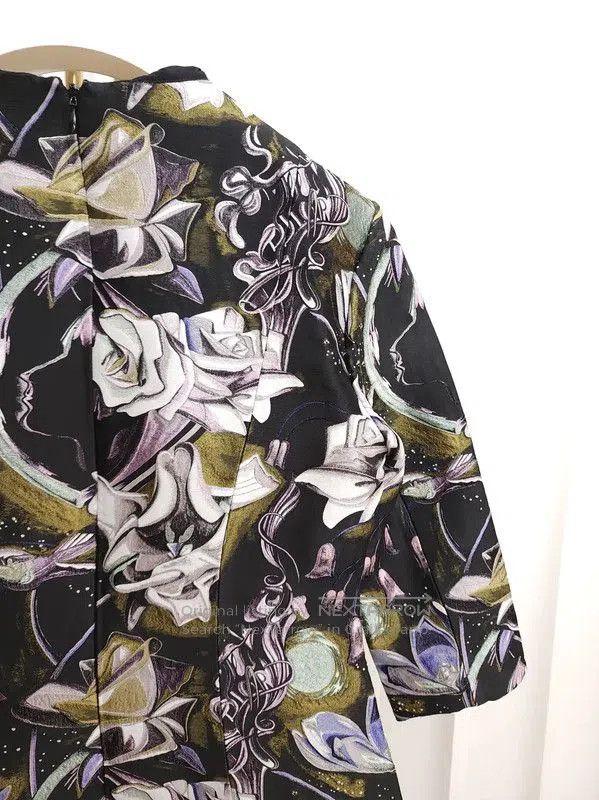 Dior Dior Floral Bodycon Dress for Women . Size XS / US 0-2 / IT 36-38 - 5 Thumbnail