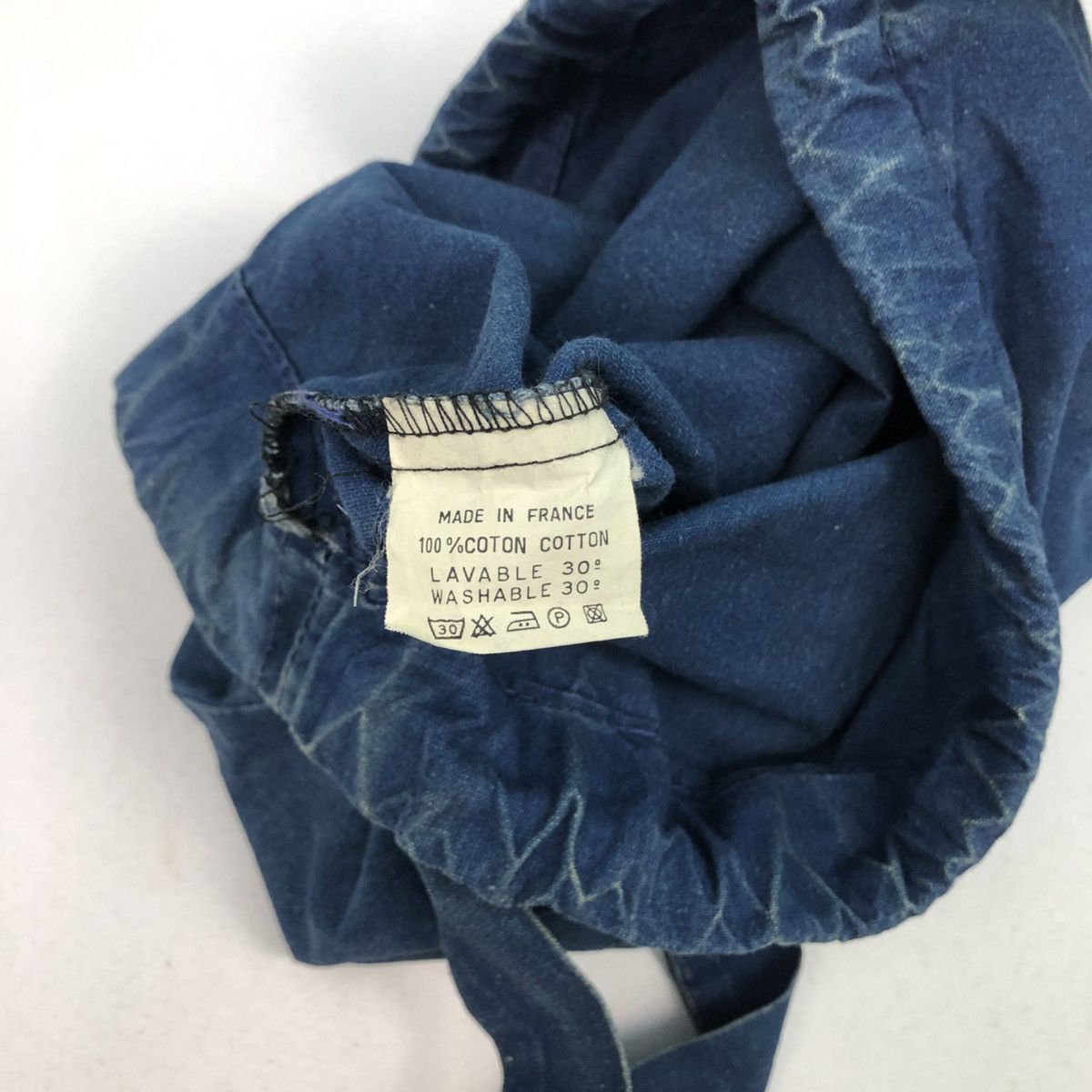 agnes b. AGNES B. DISTRESS DENIM DRAWSTRING BAG Size ONE SIZE - 12 Thumbnail