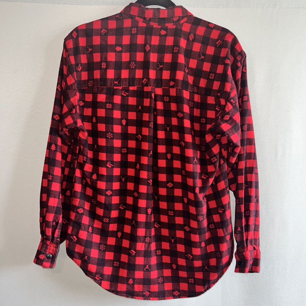 Woolrich Woolen Mills Woolrich Vintage Plaid Flannel Shirt Red Black Medium Size M / US 6-8 / IT 42-44 - 2 Thumbnail