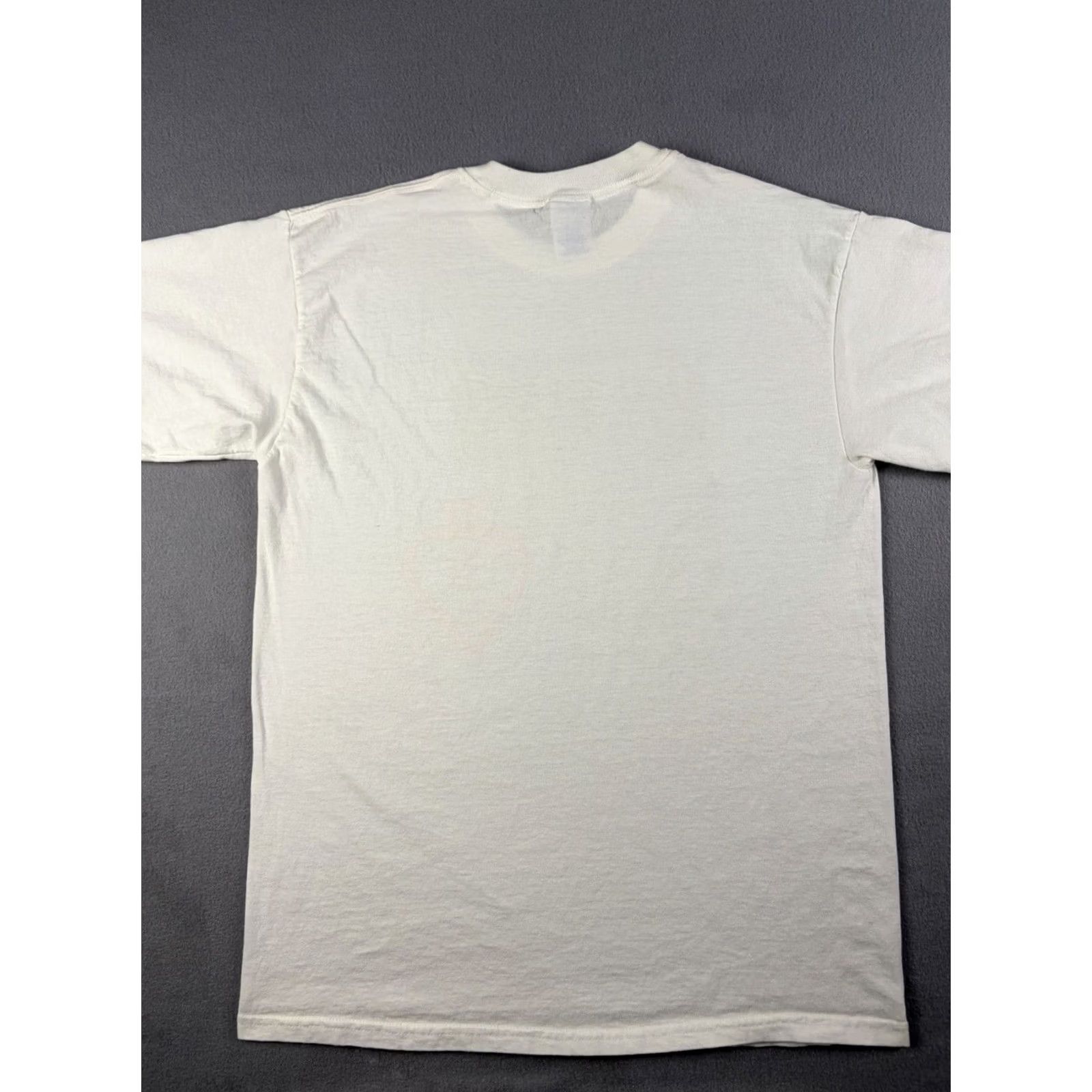 Vintage VINTAGE Unbranded Band Shirt Mens Medium White Graphic Print Crew Neck Short Sleeve Cotton The Homosexuals Astral Glamour English Rock Band M Mens Size US M / EU 48-50 / 2 - 4 Thumbnail