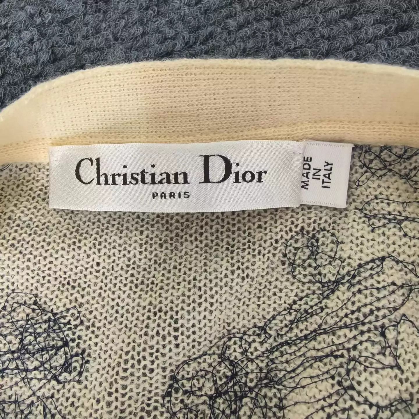 Dior Dior Ink Painting Zoo Knit Cardigan Size 36 99 Size XS / US 0-2 / IT 36-38 - 3 Thumbnail