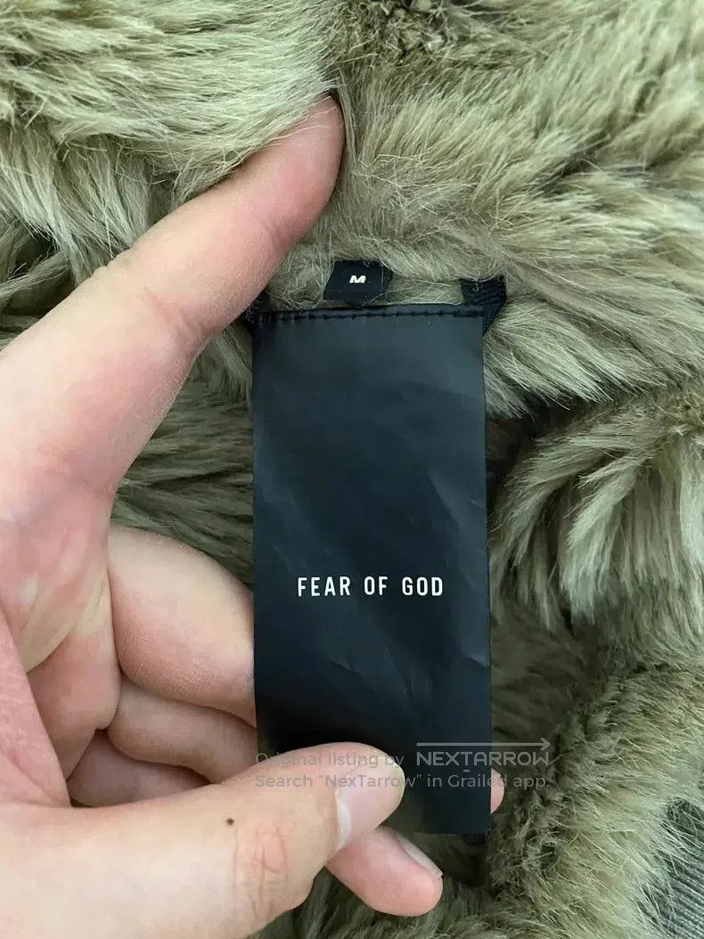 Fear of God Fear of God 6th Rabbit Fur Hoodie Jacket. Size US M / EU 48-50 / 2 - 4 Thumbnail