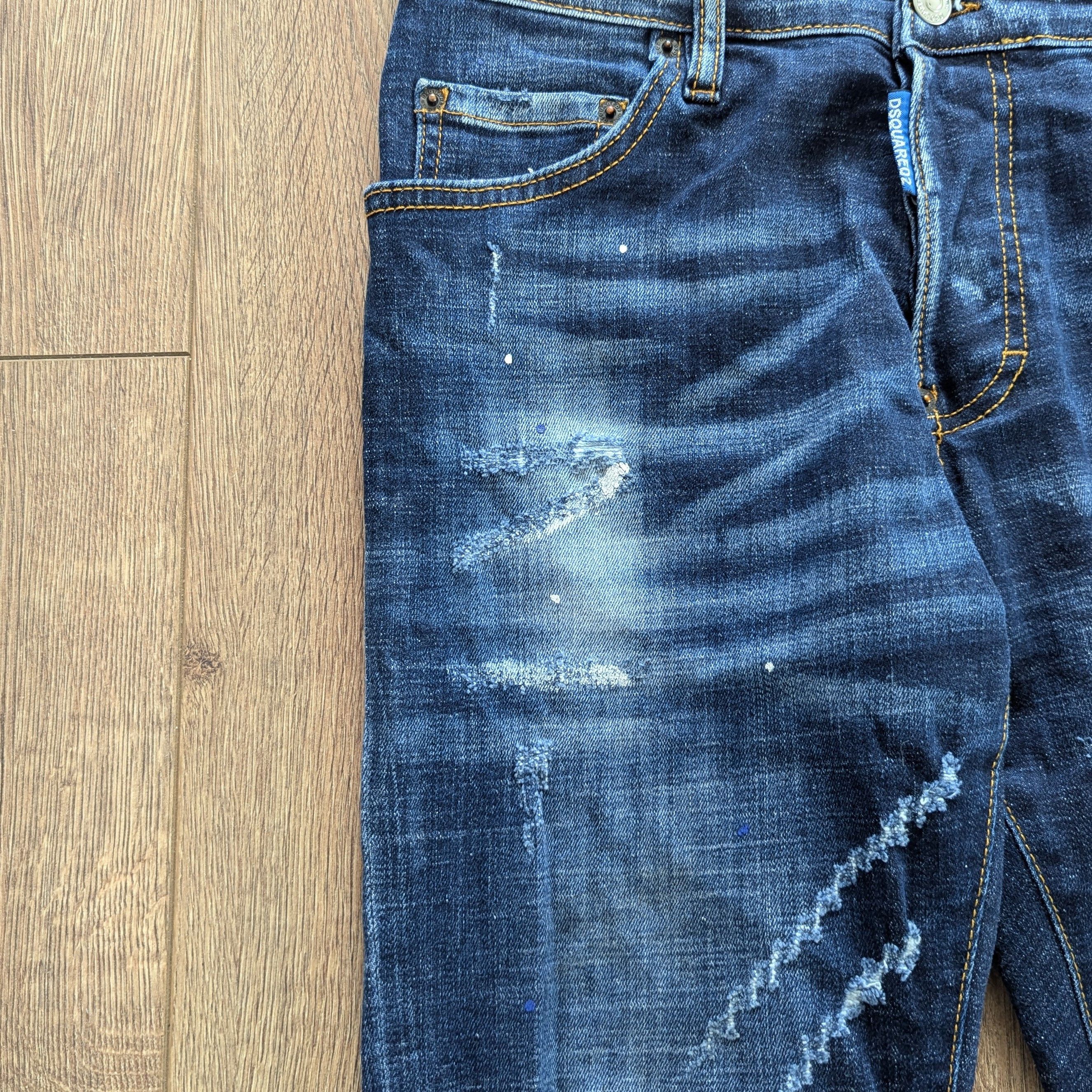 Dsquared2 Dsquared2 Tidy Biker Jean Made In Italy Luxury Brand Size US 28 / EU 44 - 7 Thumbnail