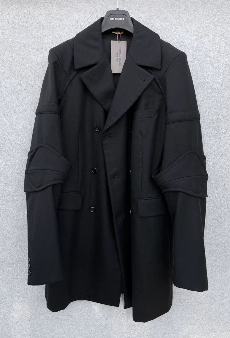 Comme des Garcons CDG HOMME PLUS Double-Breasted Coat Size US L / EU 52-54 / 3 - 1 Thumbnail