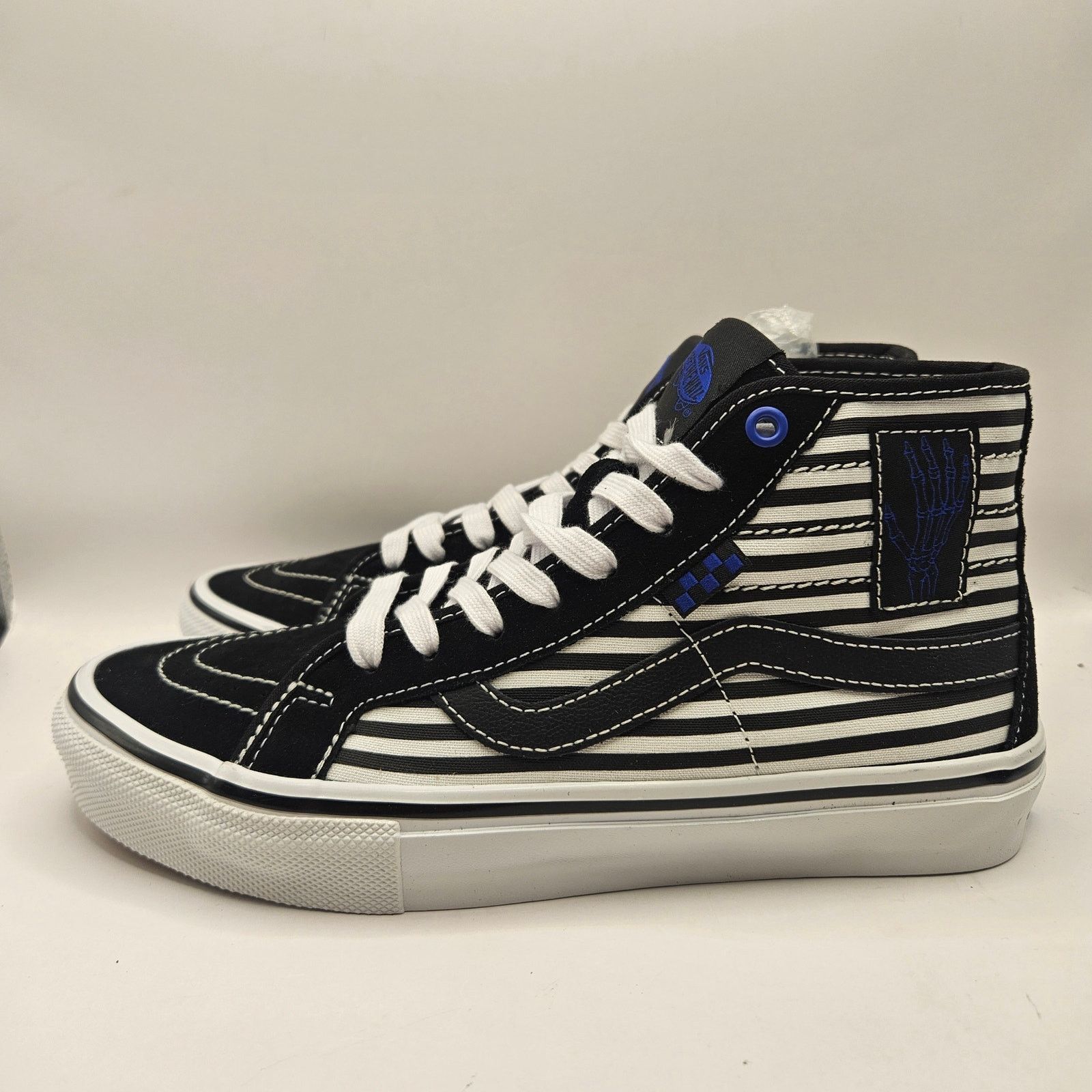 Vans VANS x BREANA GEERING MEN'S 7.5 SKATE SK8-Hi DECON BLACK Size US 7.5 / EU 40-41 - 4 Thumbnail
