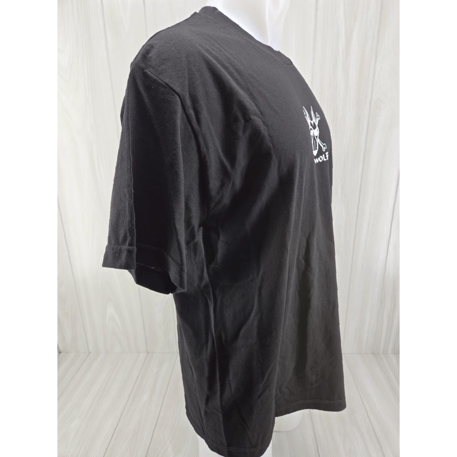 Vintage VINTAGE Alstyle Sea Wolf T-Shirt Black Pirate's Cove Monterey CA Booty Surrender Crew Neck Short Sleeve Men's LRG Cotton Logo Size US L / EU 52-54 / 3 - 6 Thumbnail