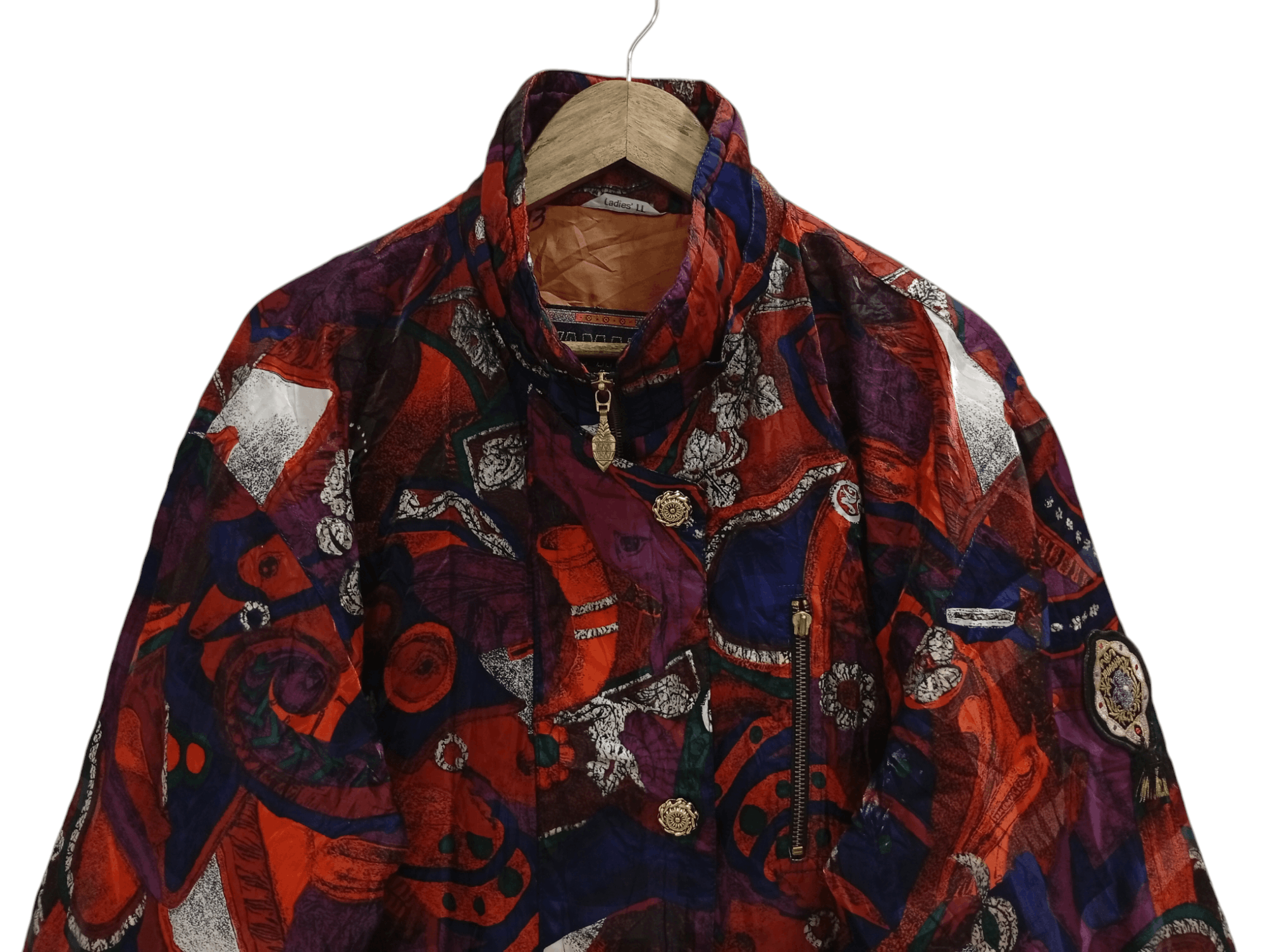 Vintage × Yamaha 🔥🔥Vintage Yamaha Ladies Full Print Jacket Size XL / US 12-14 / IT 48-50 - 13 Thumbnail