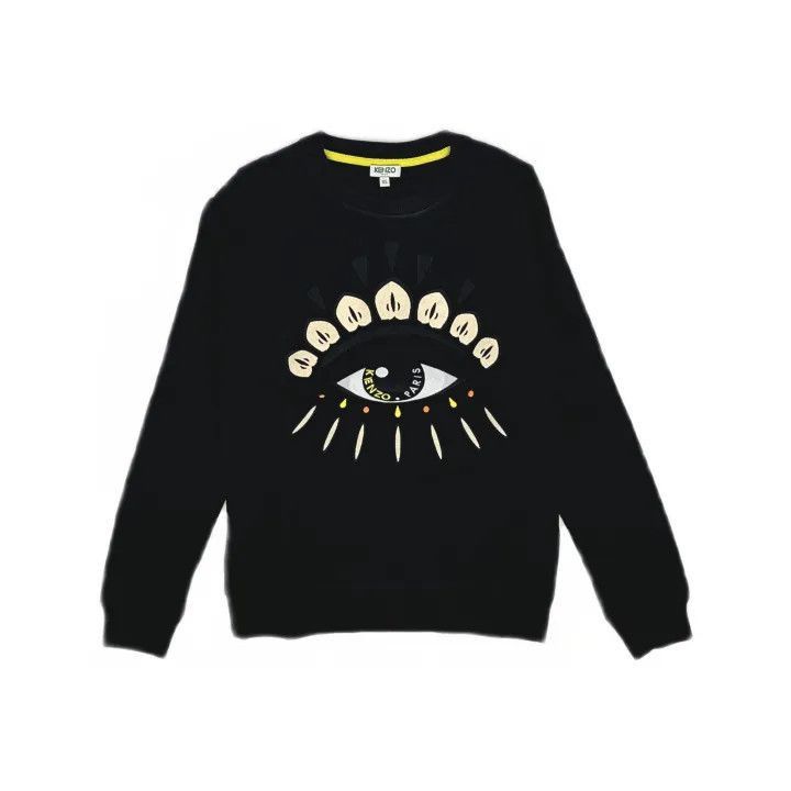 Kenzo KENZO Eye Graphic Black Sweatshirt -2507 Size US XS / EU 42 / 0 - 2 Thumbnail